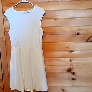 Women's white dress